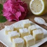 Witte chocolade citroen fudge met kokos! | Happy food